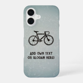 Fahrrad für Racing and Road - Ihr Slogan oder Ihr iPhone 16 Hülle