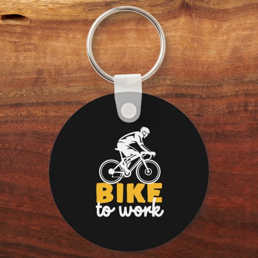 Fahrrad für Radfahrer Schlüsselanhänger (Vorderseite)