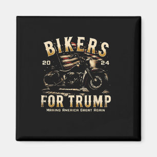 Fahrrad für Trump 2024 Magnet