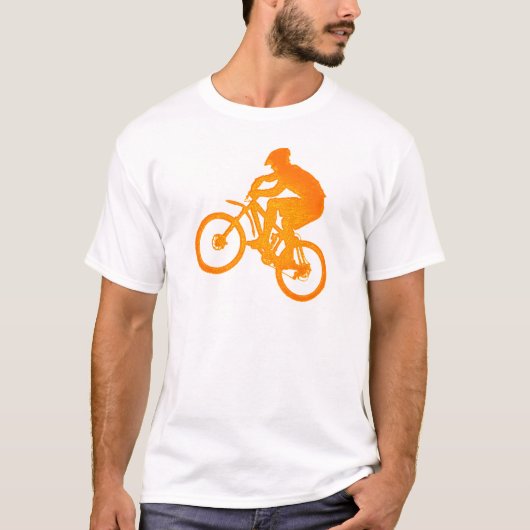 Fahrrad-Gebirgszeiten T-Shirt (Vorderseite)