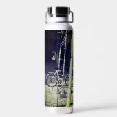 Fahrrad gegen Gerüste Trinkflasche (Rückseite)