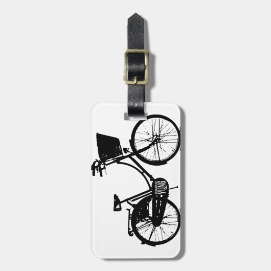 Fahrrad Gepäckanhänger (Vorderseite vertikal)