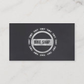 Fahrrad-Geschäfts-Visitenkarte Visitenkarte (Rückseite)