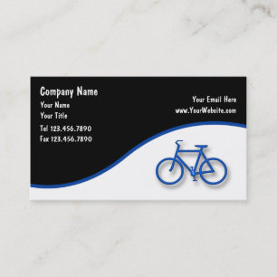 Fahrrad-Geschäftskarten Visitenkarte