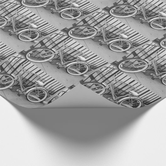 Fahrrad Geschenkpapier (Ecke)