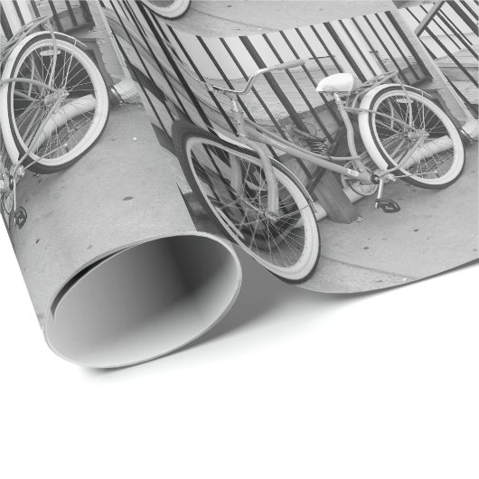 Fahrrad Geschenkpapier (Rolleneckpunkt)