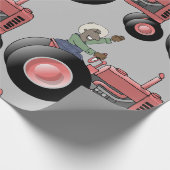 Fahrrad Geschenkpapier (Ecke)