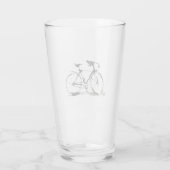 Fahrrad Glas (Rückseite)