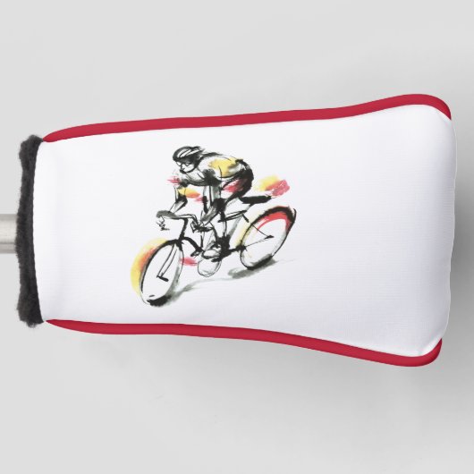 Fahrrad Golf Headcover (Vorderseite)