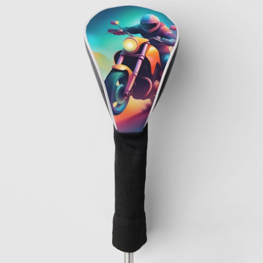 Fahrrad Golf Headcover (Vorderseite)