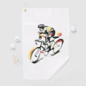 Fahrrad Golfhandtuch (Insitu)