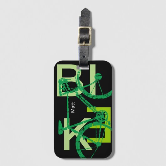 Fahrrad Green Bike Gepäckanhänger (Vorderseite Vertikal)