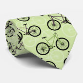 Fahrrad-Grünbike-Männerhals-Krawatte Krawatte (Gerollt)