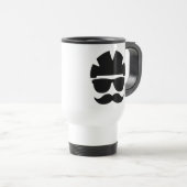 Fahrrad-Hipster Reisebecher (VorderseiteRechts)