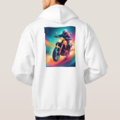Fahrrad Hoodie (Rückseite)