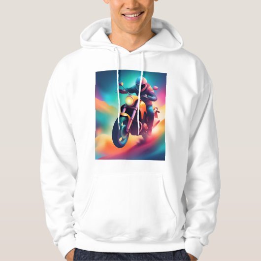 Fahrrad Hoodie (Vorderseite)