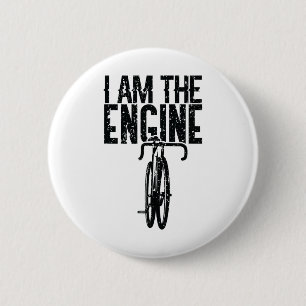 Fahrrad Ich Bin Der Motor Mountainbiken Für Radfah Button
