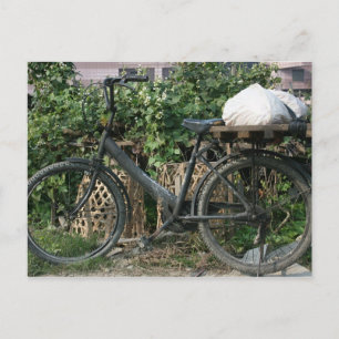 Fahrrad im Taipei-Garten, Taiwan Postkarte