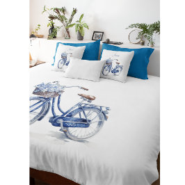 Fahrrad in Delft Blue individuell anpassbar