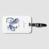 Fahrrad in Delft Blue individuell anpassbar Gepäckanhänger (Vorderseite (Horizontal))