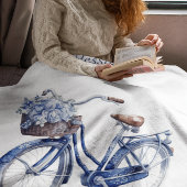 Fahrrad in Delft Blue individuell anpassbar Sherpadecke