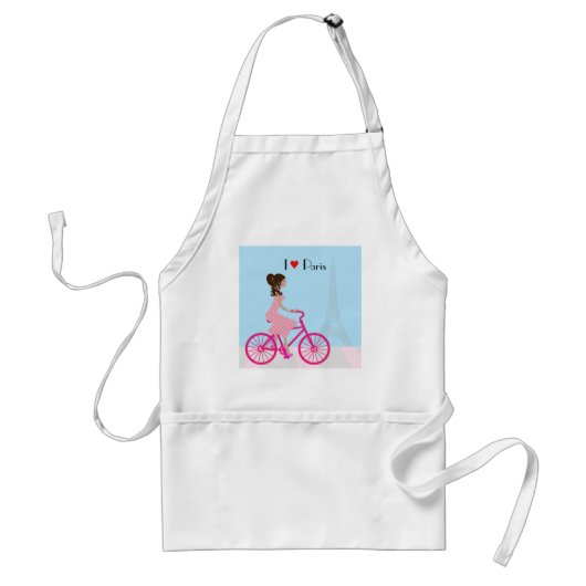 Fahrrad in der Pariser Schürze (Vorne)