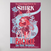 Fahrrad in der Welt Poster (Vorne)