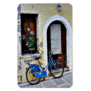 Fahrrad in Kreta Magnet