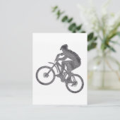 Fahrrad in Silverton Postkarte (Stehend Vorderseite)
