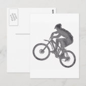 Fahrrad in Silverton Postkarte (Vorne/Hinten)