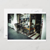 Fahrrad in Soho Postkarte (Vorne/Hinten)