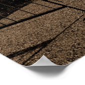 Fahrrad in Washington Poster (Ecke)