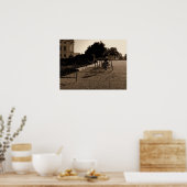 Fahrrad in Washington Poster (Küche)