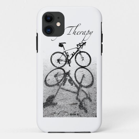 Fahrrad iPhone Fall - meine Therapie Case-Mate iPhone Hülle (Rückseite)