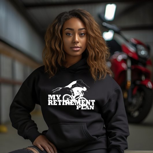 Fahrrad ist mein Rentenplan Hoodie