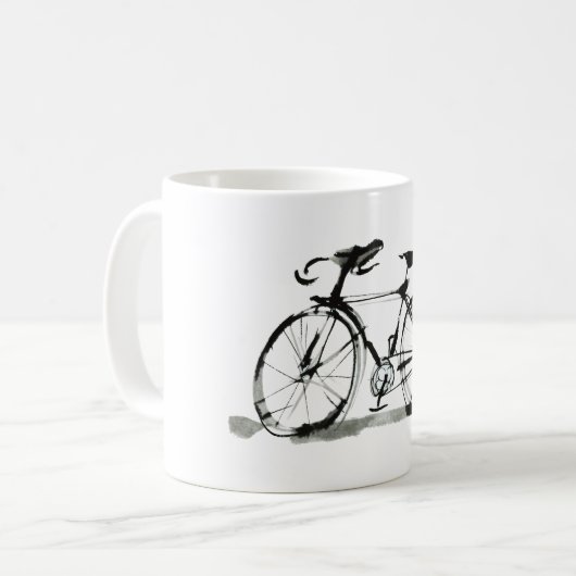 Fahrrad Kaffeetasse (Vorderseite Links)