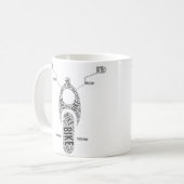Fahrrad Kaffeetasse (Vorderseite Links)