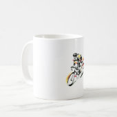 Fahrrad Kaffeetasse (Vorderseite Links)