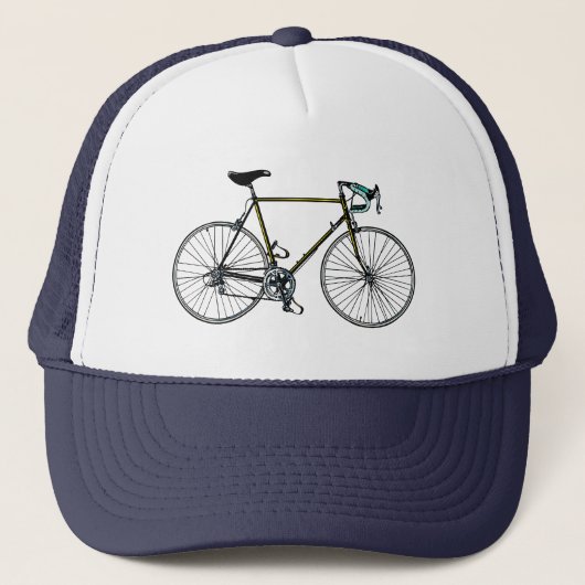 Fahrrad-Kappe Truckerkappe (Vorderseite)