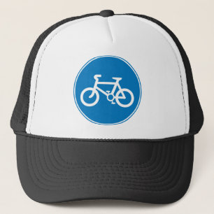 Fahrrad-Kappen-Blau Truckerkappe