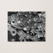 Fahrrad-Kettenglieder Puzzle (Horizontal)