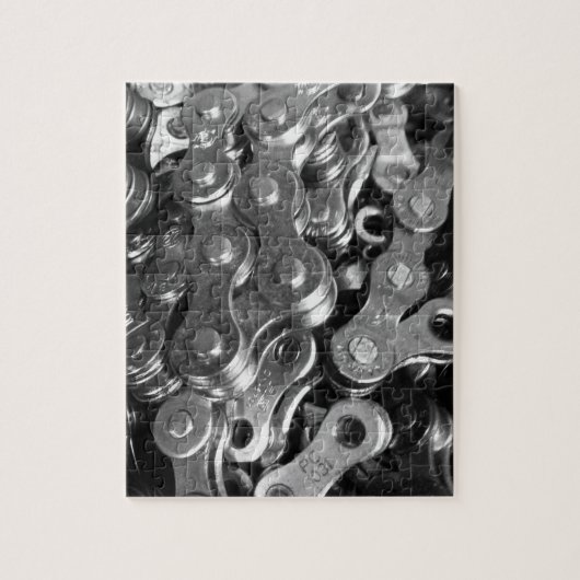 Fahrrad-Kettenglieder Puzzle (Vertikal)