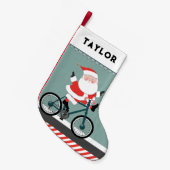 Fahrrad Kleiner Weihnachtsstrumpf (Vorderansicht (hängend))