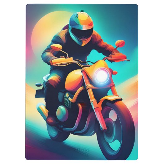 Fahrrad Klemmbrett (Rückseite)