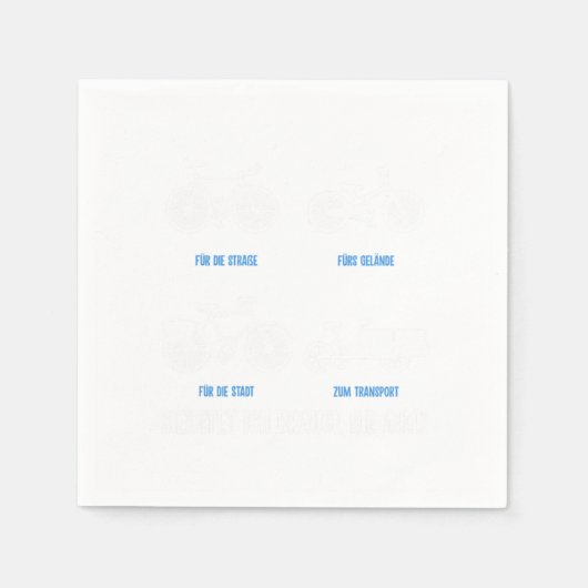 Fahrrad Krass Radfahrer Fahrrad Fahrradverleih Ges Serviette (Vorderseite)