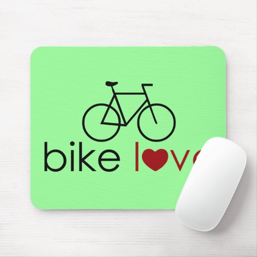 Fahrrad-Liebe Mousepad (Mit Mouse)