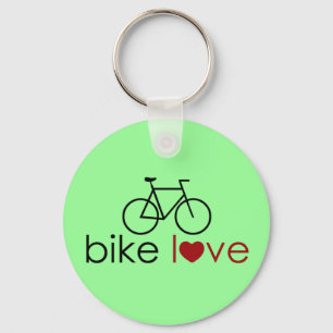 Fahrrad-Liebe Schlüsselanhänger