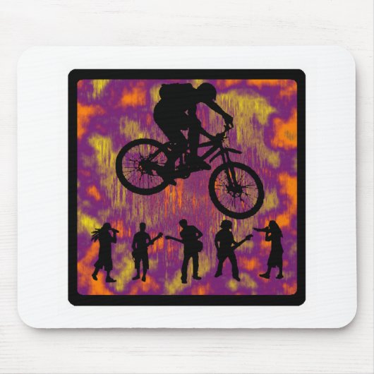 Fahrrad-links Hand Mousepad (Vorne)