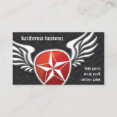 Fahrrad-, LKW-oder Auto-Geschäfts-Karten Visitenkarte (Rückseite)