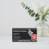 Fahrrad-, LKW-oder Auto-Geschäfts-Karten Visitenkarte (Stehend Vorderseite)